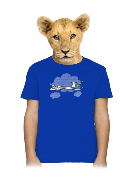 Větroň detské tričko Royal Blue