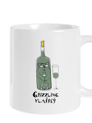 Grizzling Vlašský klasický hrnček White