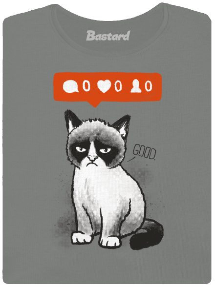Grumpy dámske tričko Dark Gray Melange