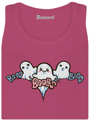 Boobs dámske tielko klasické Magenta