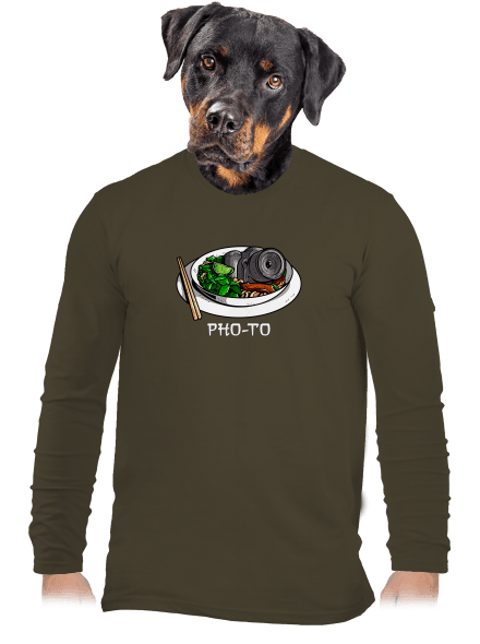 Pho-to pánske dlhý rukáv Urban Khaki