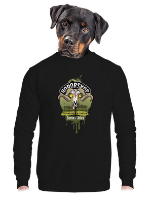 unisex mikina bez kapucne