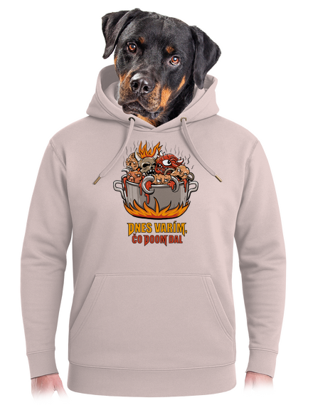 Čo Doom dal unisex mikina premium Rose Chalk