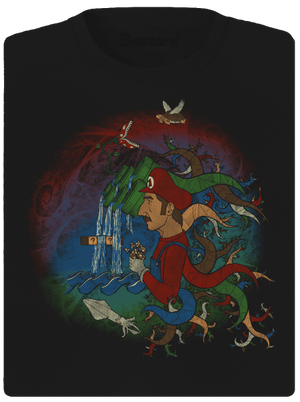 Marios Trip dámske športové tričko Black