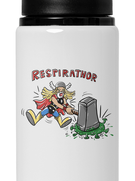 Respirathor flaša na vodu White