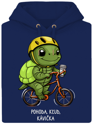 Pohoda, kľud unisex mikina premium Navy