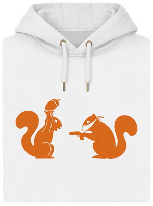 Veveričky unisex mikina premium Snowwhite