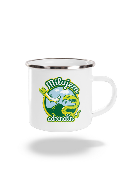 Milujem adrenalín plecháčik White
