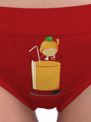 Opitý pomaranč dámske nohavičky Red Mal