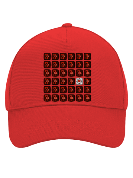 Pexeso šiltovka baseballka Classic Red