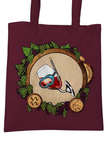 Vínny horoskop: Vodnár taška Burgundy