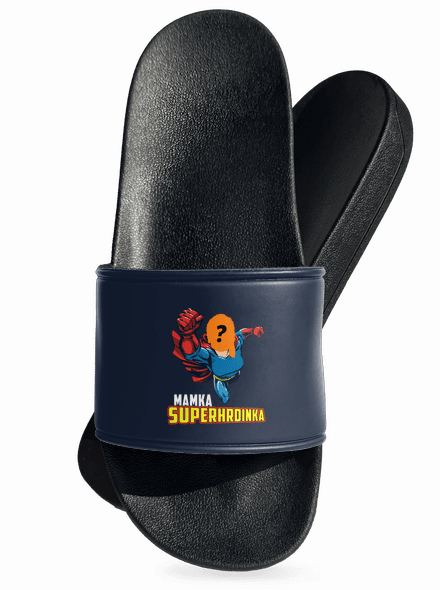 Mamka superhrdinka šľapky Navy