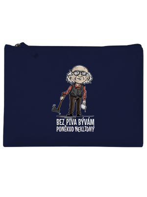 Neklidný bez piva taštička French Navy