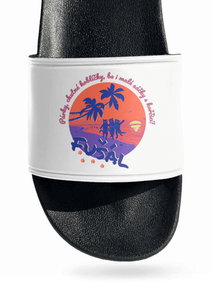 Fušál šľapky White