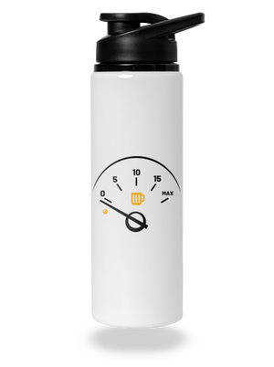 Prázdna nádrž flaša na vodu White