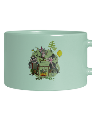 Pártyzáni hrnček makronka Mint Macaron