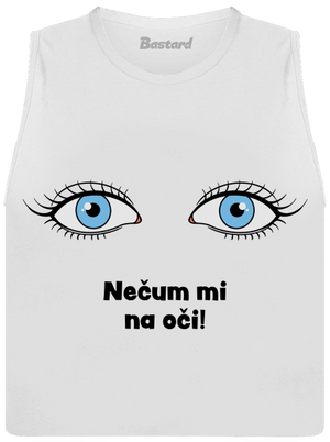  dámske tielko voľné White