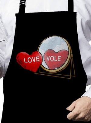 Love vole zástera Black