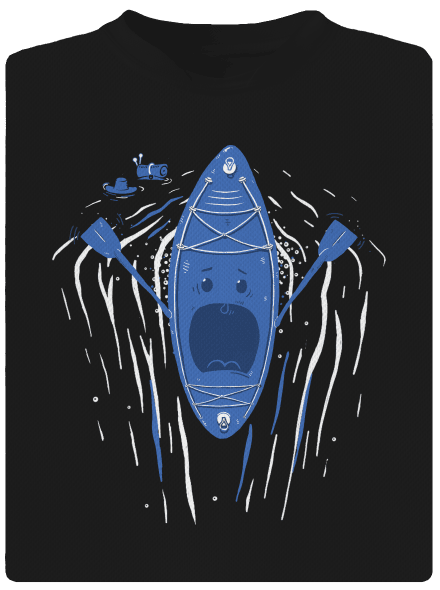 Ahhhh! detské športové tričko Black