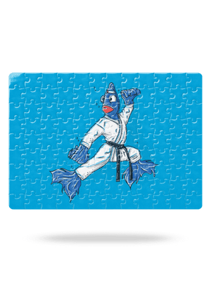 Bojovníčka puzzle White