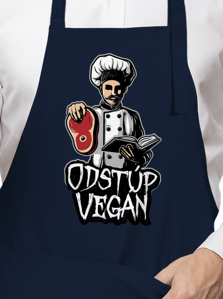 Odstup vegane zástera Navy