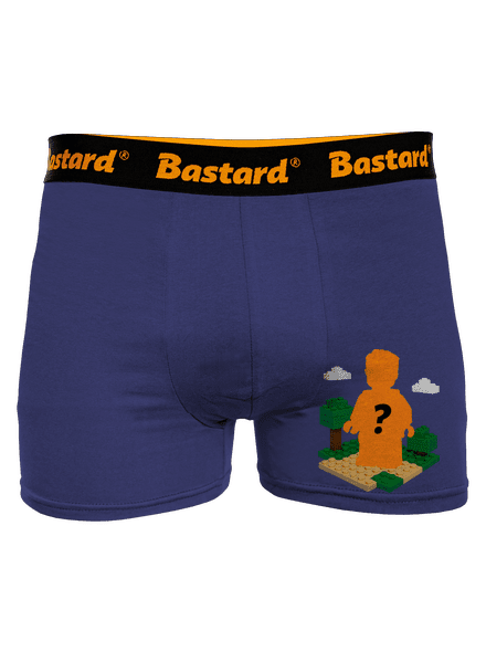 Lego z vlastnej fotky boxerky Blue Navy