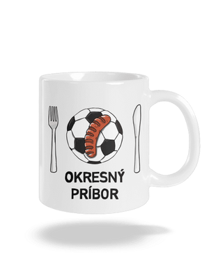 Okresný príbor klasický hrnček White