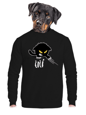 unisex mikina bez kapucne