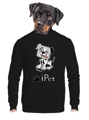 unisex mikina bez kapucne