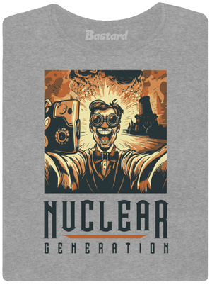 Nuclear generation dámske tričko Dark Gray Melange
