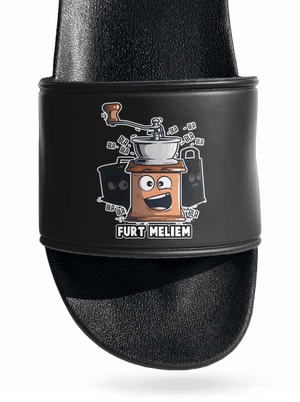 Mlynček šľapky Black