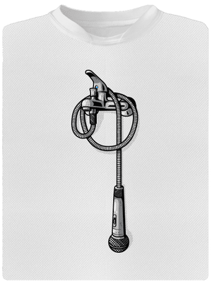 V sprche detské športové tričko White