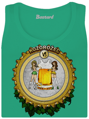 Pivný horoskop: Kozorožec dámske tielko klasické Mint Mal