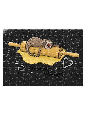 Milujem váľanie puzzle White