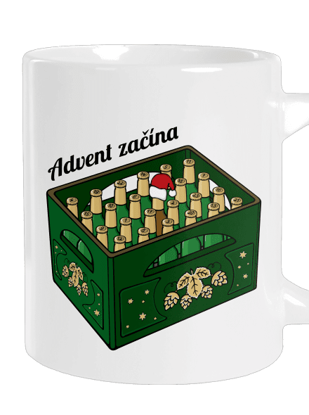 Advent začína veľký hrnček White