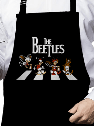 Beatles zástera Black