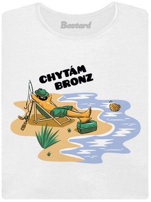  dámske tričko s lemom White