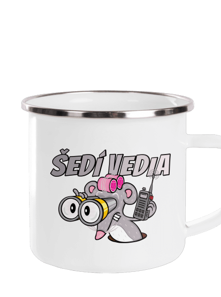 Šedí vedia - myš plecháčik White