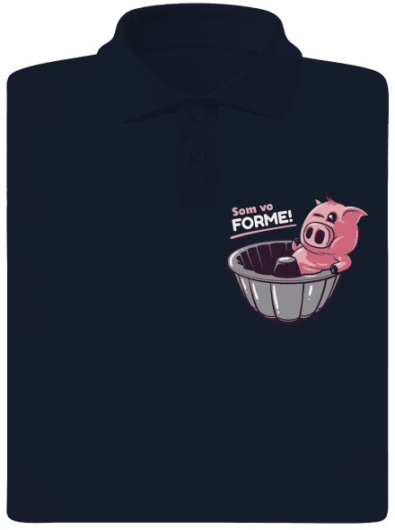 Vo forme pánska polokošeľa Navy Mal