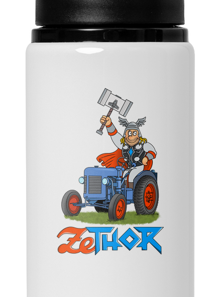 ZeThor flaša na vodu White