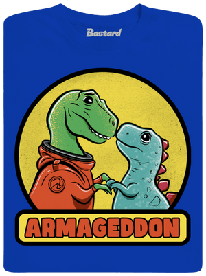 Armageddon pánske tričko Royal Blue