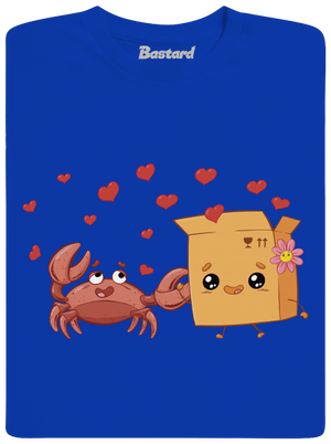 Krab a krabica pánske dlhý rukáv Royal Blue