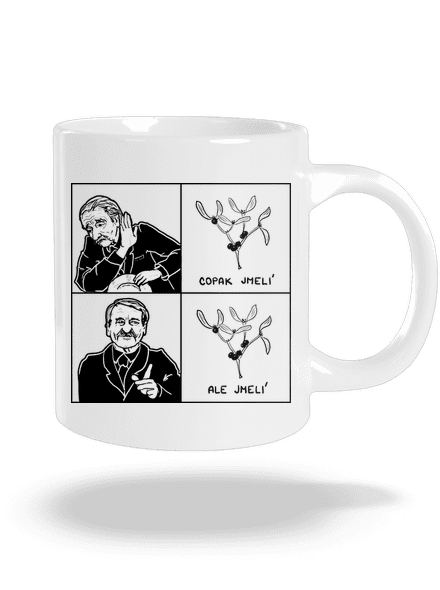 Cimrman: Copak jmelí veľký hrnček White