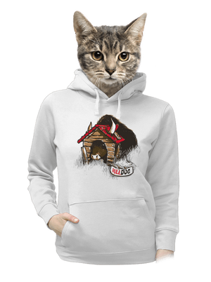 dámska mikina klokanka