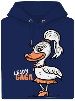 Lejdy Gaga unisex mikina premium Navy