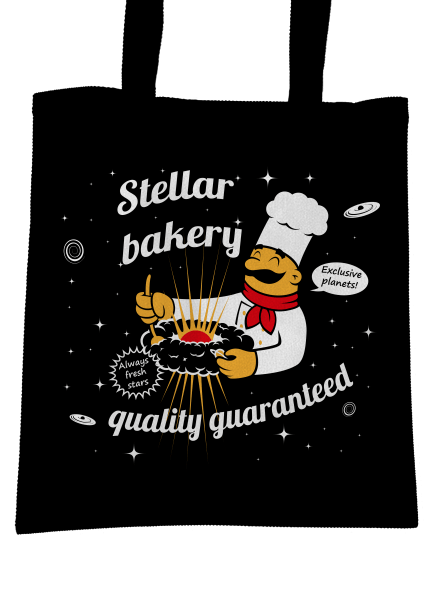 Stellar bakery taška Black