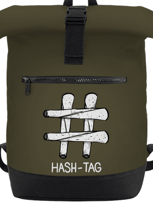 Hash tag batoh Military Green