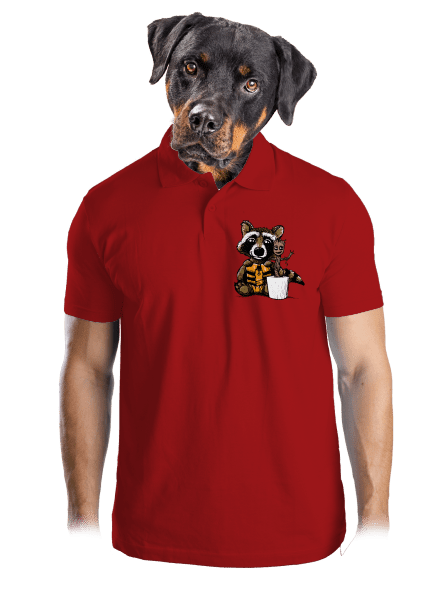 Strážcovia galaxie pánska polokošeľa Red Mal