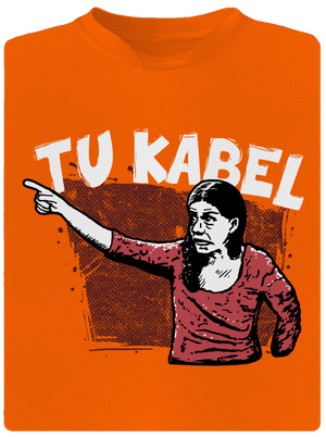 Tukabel pánske športové tričko Neon Orange