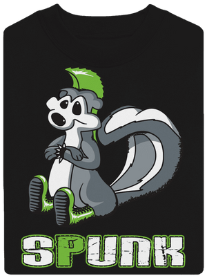 Spunk unisex mikina bez kapucne Black